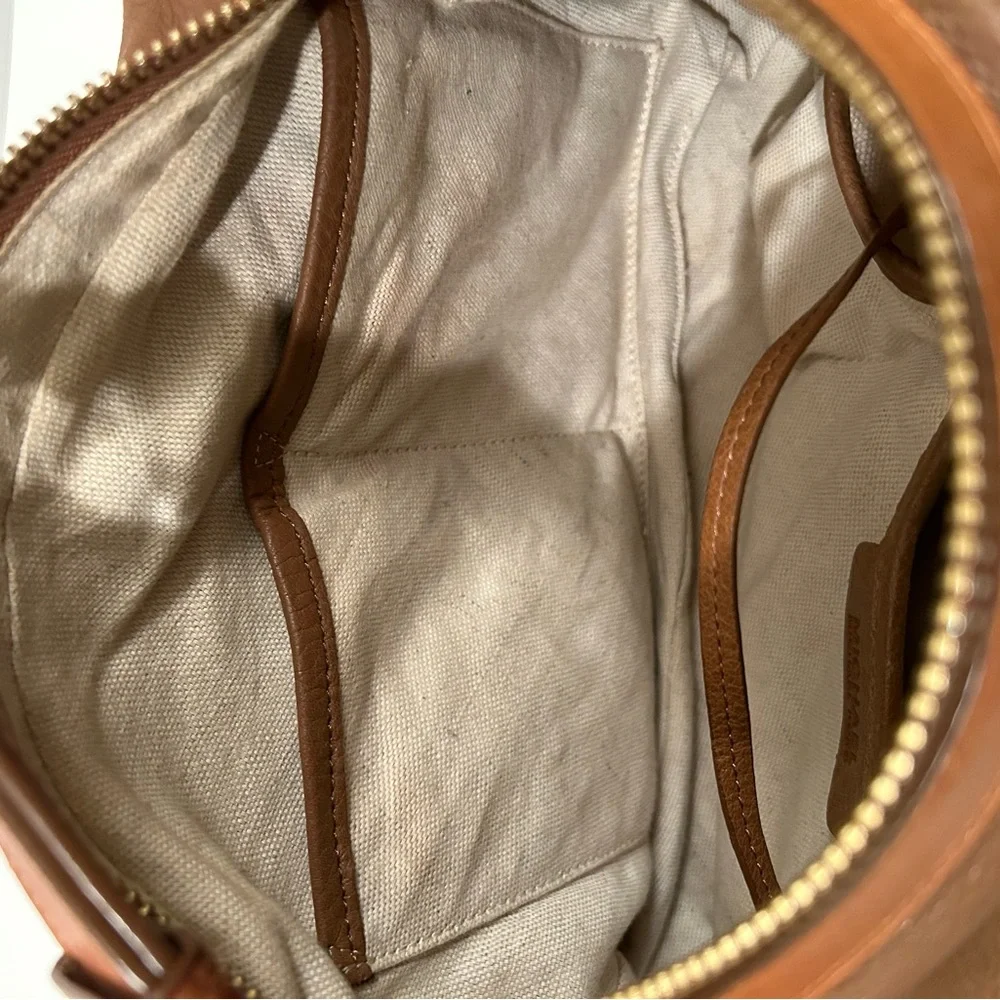 Michael Kors Pebble Leather & Leather Strap Mirror Image Shoulder Bag - Picture 7 of 14